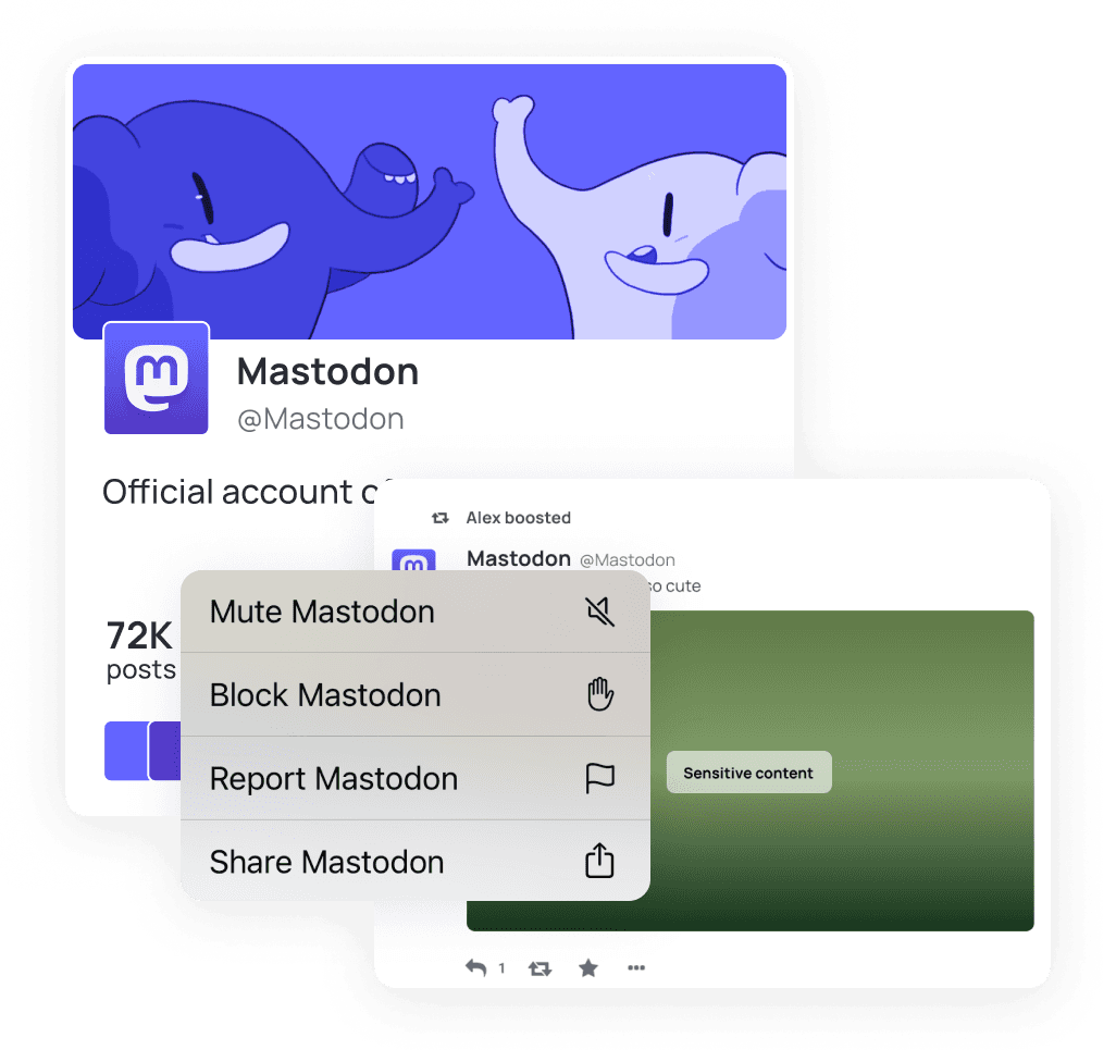 Strumenti di moderazione di mastodon