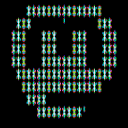 Logo for Mastodon for Apple II